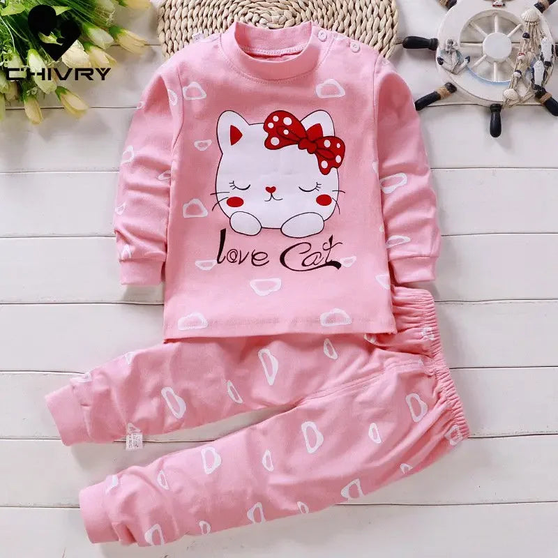 Cute Cartoon Pajama Sets