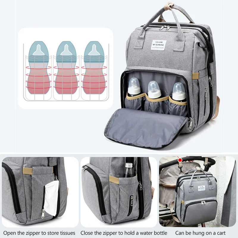 Diaper Bags Baby with Changing Mat