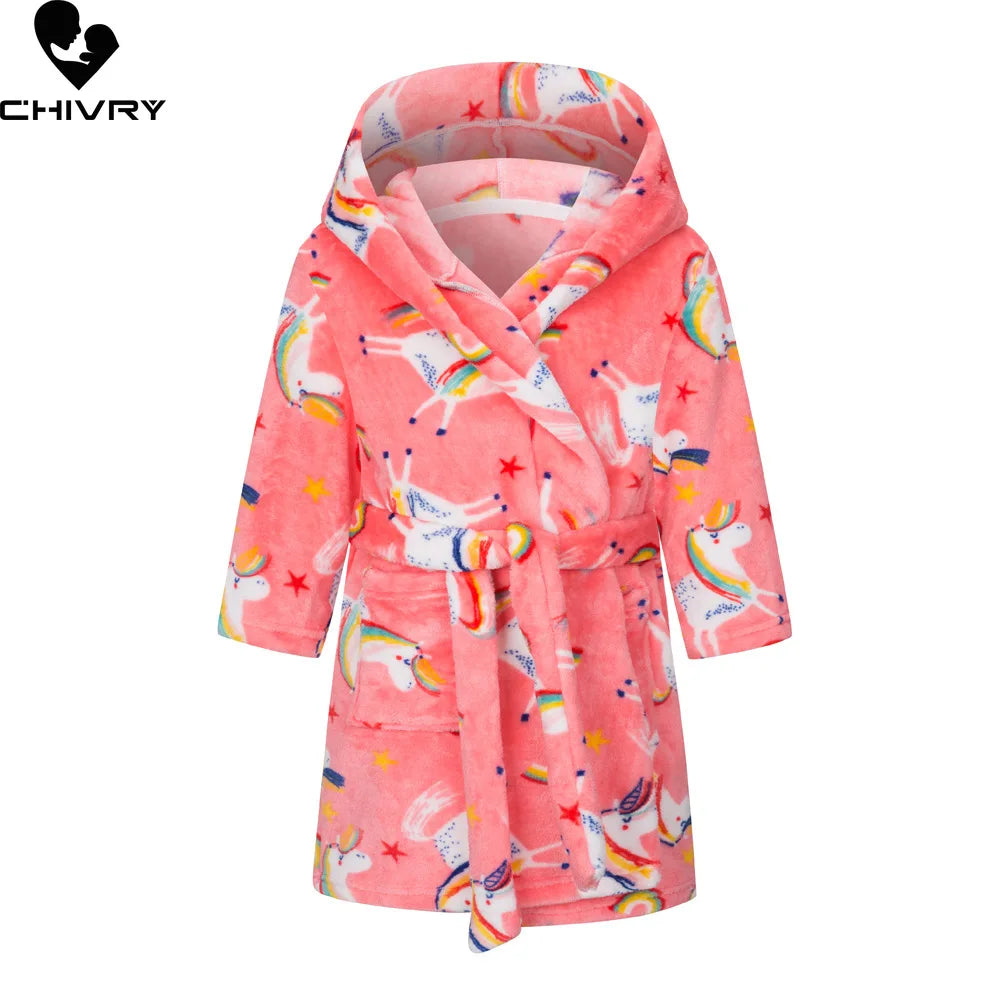 Cartoon Design Bathrobe