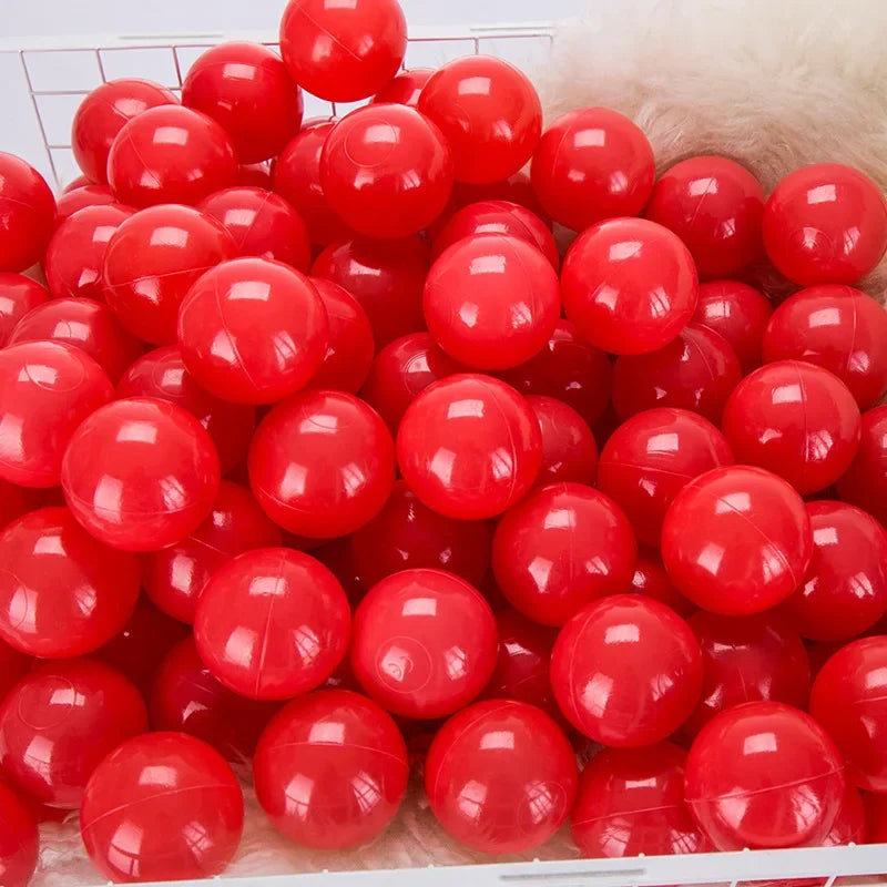 Colorful Plastic Ocean Balls