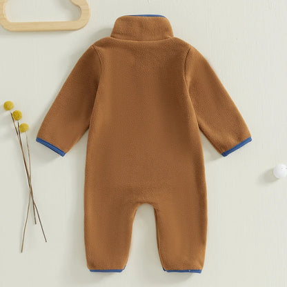 Baby Boys Fleece Romper