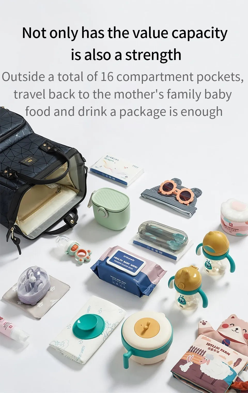 Waterproof Diaper Bag