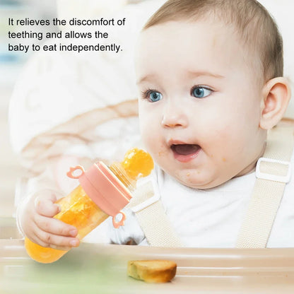 Baby Feeding Bottle & Teether Spoon Feeder