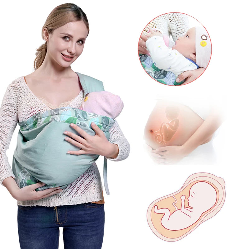 Wrap Sling Dual Use And breastfeeding cover