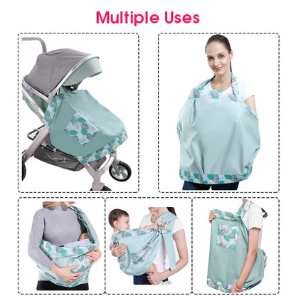 Wrap Sling Dual Use And breastfeeding cover