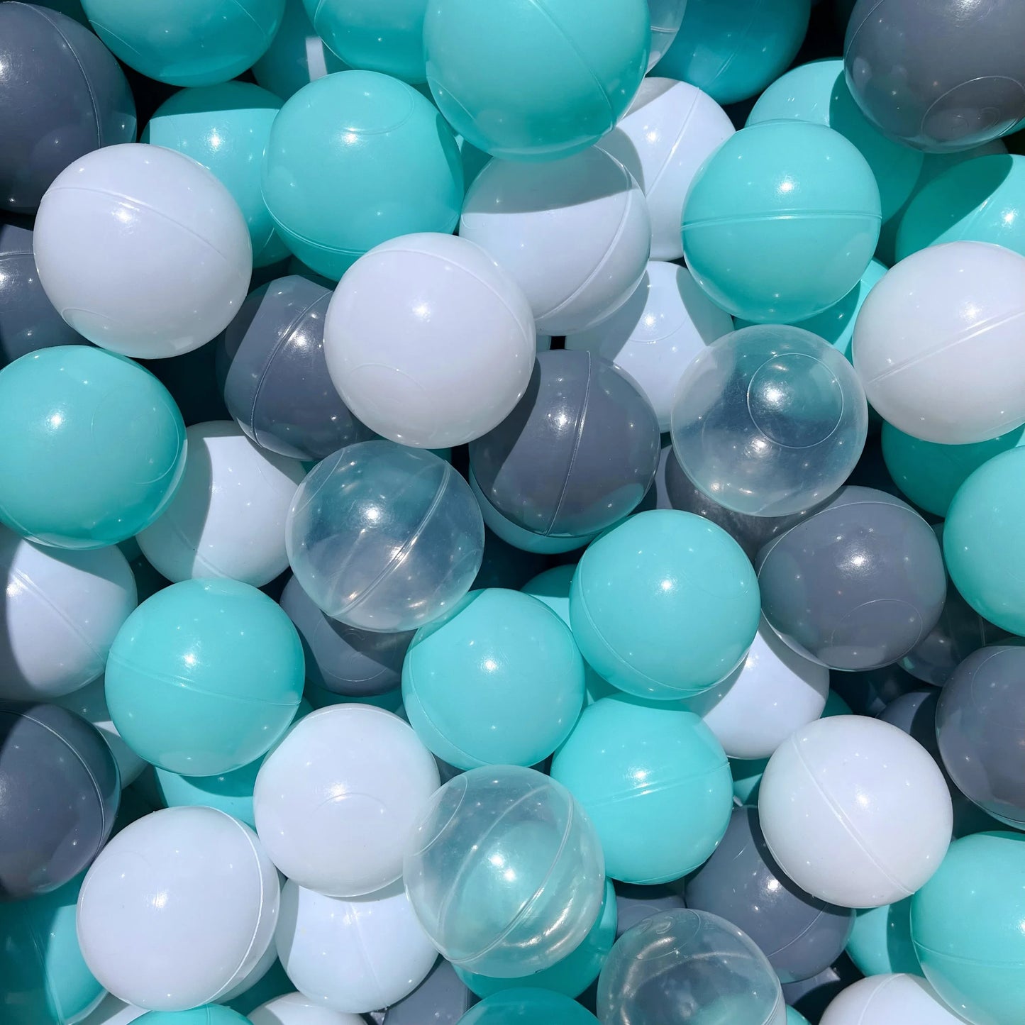 Colorful Plastic Ocean Balls