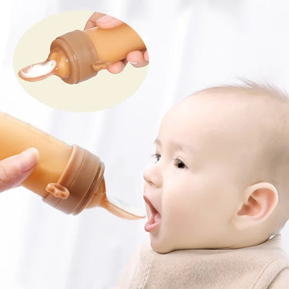 Baby Feeding Bottle & Teether Spoon Feeder