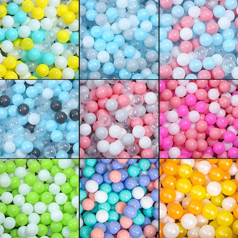 Colorful Plastic Ocean Balls