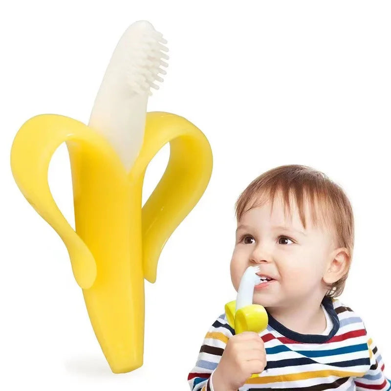 Banana Shape Safe Toddle Teether