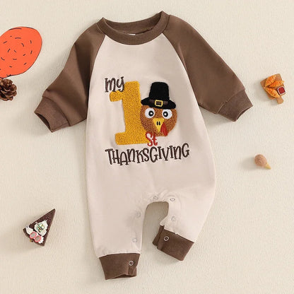 Baby Boy  Romper Casual Turkey Outfit